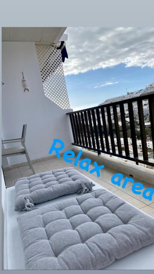 Lovely Apartment Seaview In Puerto Rico With Heated Swimming Pool, Free Wi-Fi And Free Private Parking Exteriör bild