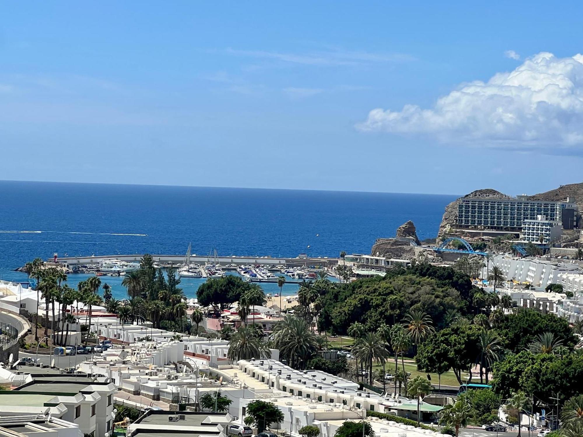 Lovely Apartment Seaview In Puerto Rico With Heated Swimming Pool, Free Wi-Fi And Free Private Parking Exteriör bild